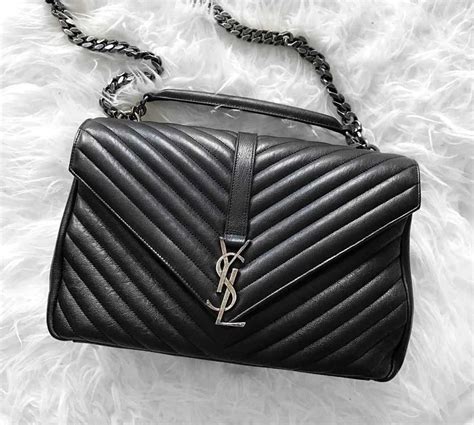 fake ysl college bag|how to authenticate ysl bag.